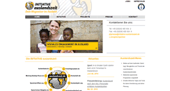 Desktop Screenshot of initiative-auslandszeit.de